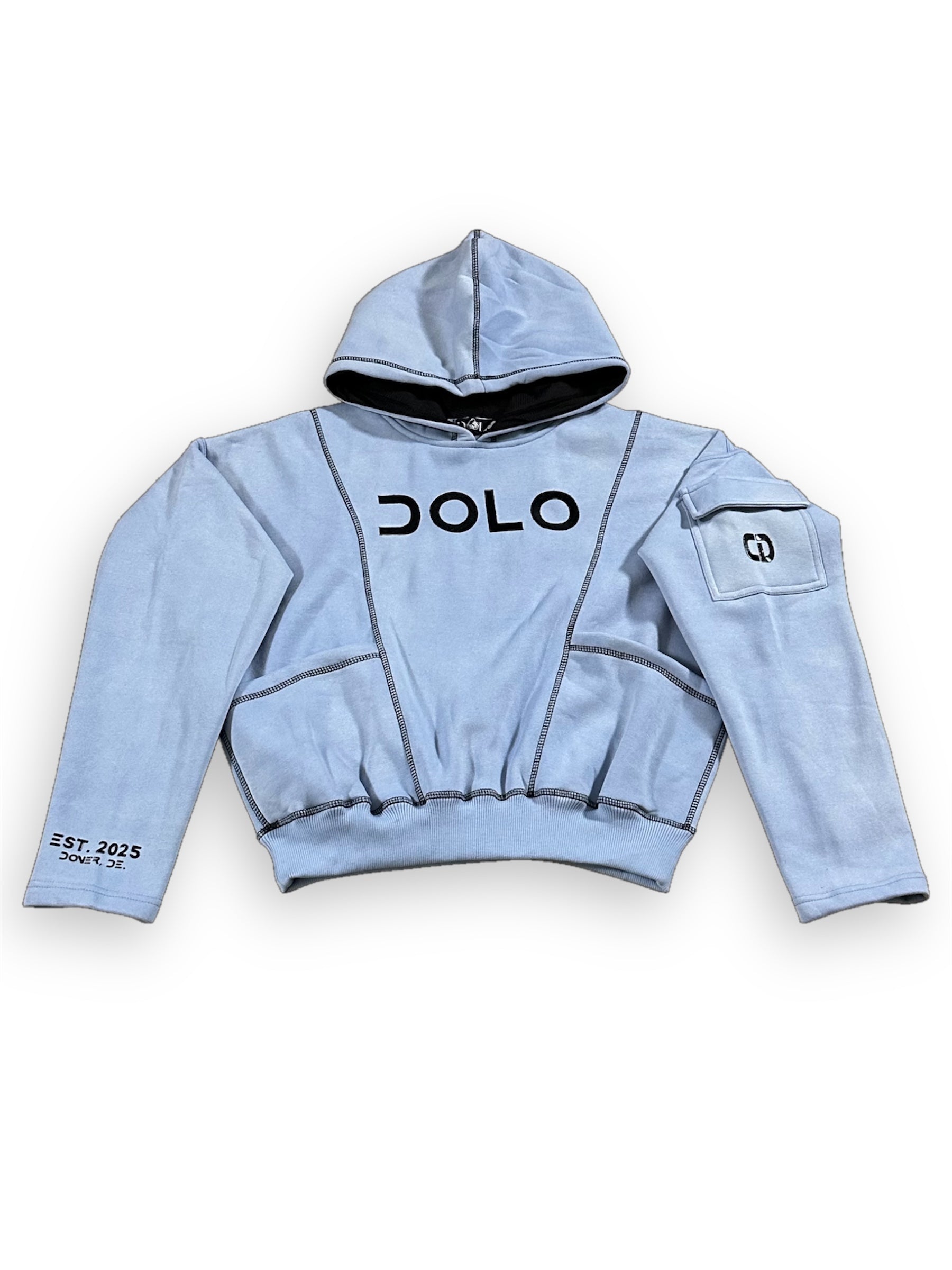 トップス maison de dolce essential hoodie 01 Essential Hoodie (WINTER BLUE) – DOLO DEPARTMENT